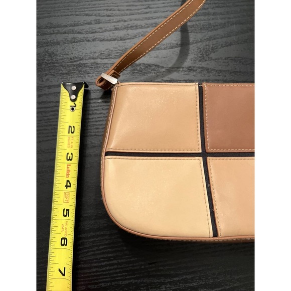 Vintage Women’s‎ Faux Leather Brown/Tan Handbag - Picture 5 of 6